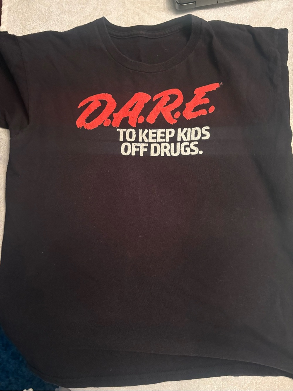D.A.R.E. Black Kids' Graphic Tee - Keep Kids Off Drugs
